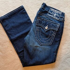 True Religion Ricky Big T. 32” inseam professionally hemmed